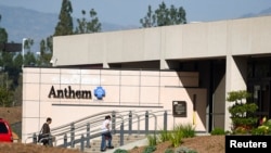 美国医疗保险巨头安森公司在洛杉矶的办公室。