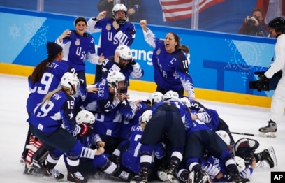 平昌冬奥会上美国队 女子冰球等项目夺金 34图