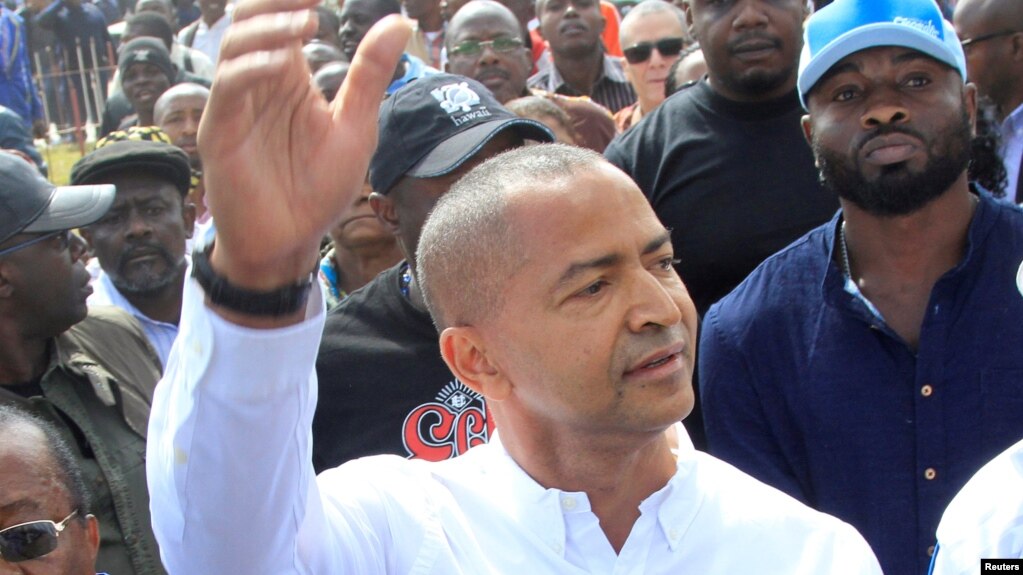 L'opposant congolais en exil Moïse Katumbi, 9 mai 2016.