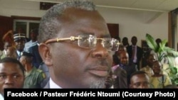 Pasteur Frédéric Ntumi, ancien leader des ex-miliciens Ninja à Brazzaville, Congo 