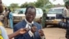 FILE - South Sudanese Vice President James Wani Igga speaks to reporters.
