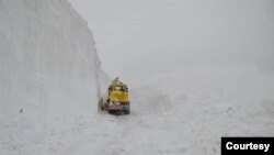 بارش سنگین برف، اورامانات کردستان ایران