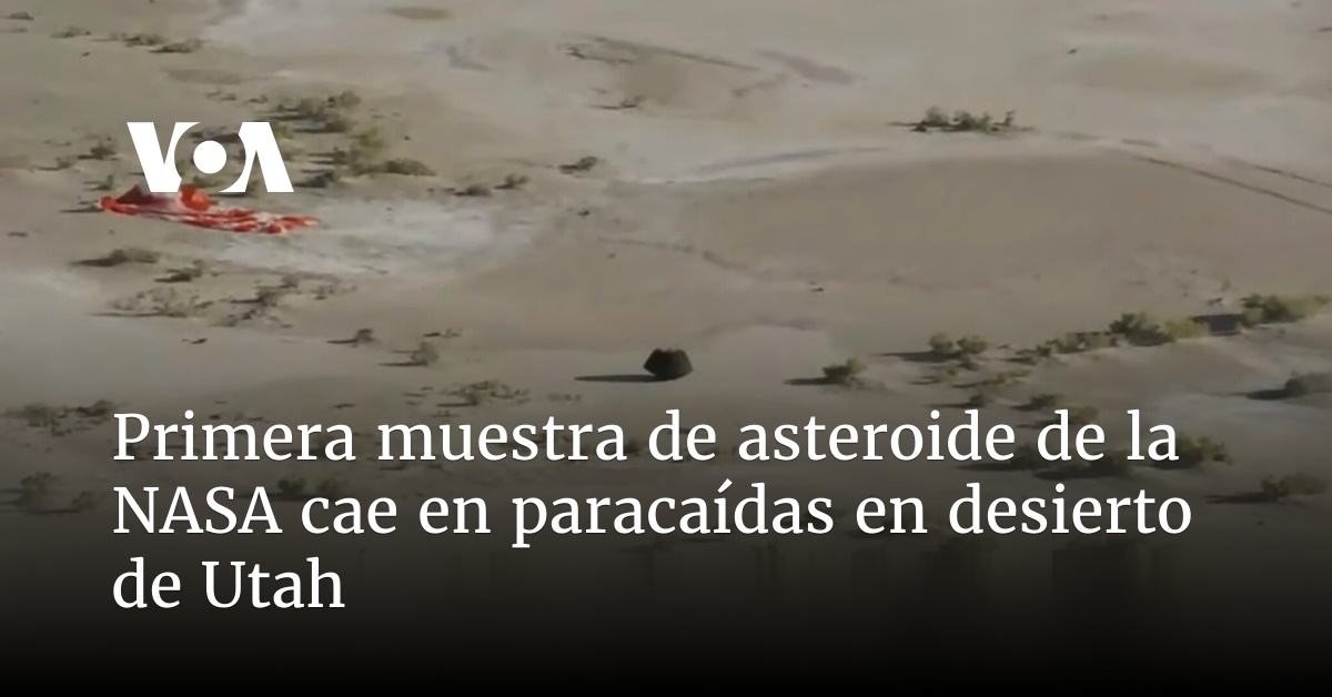 asteroide aterrizando en barco