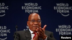 Presiden Afrika Selatan Jacob Zuma di Durban, Afrika Selatan, 4 Mei 2017. (REUTERS/Rogan Ward)