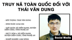 Lệnh truy nã Thái Văn Dung