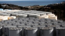 Storage tanks for radioactive water are seen at Tokyo Electric Power Co's (TEPCO) tsunami-crippled Fukushima Daiichi nuclear power plant in Okuma town, Fukushima prefecture, Japan, Feb. 18, 2019.