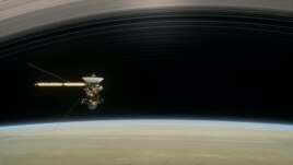 This image made available by NASA in April 2017 shows a still from the short film 