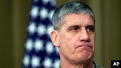 FILE - AFRICOM commander General David Rodriguez