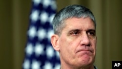 FILE - AFRICOM commander General David Rodriguez