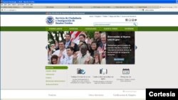 El último rediseño se realizó en 2009 con el propósito de ofrecer una mejor experiencia en línea a los usuarios. [Foto: cortesía USCIS].