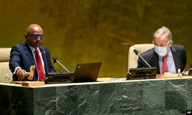 BM Genel Kurulu Başkanı Abdulla Shahid