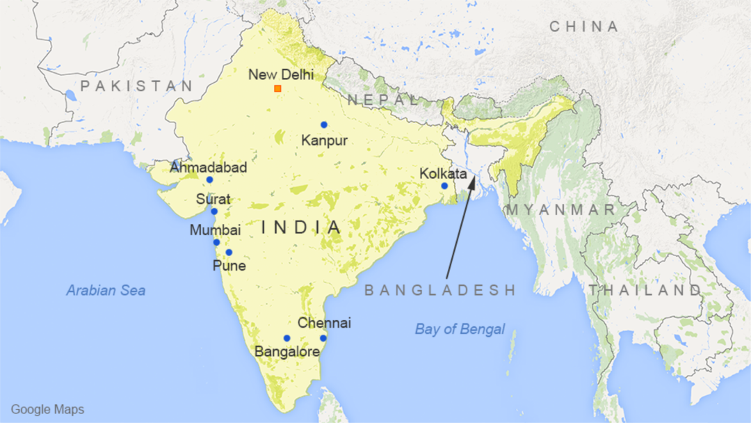 google india map punjab