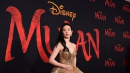 Chinese-American actress Liu Yifei attends the world premiere of Disney's 