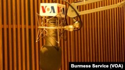 VOA microphone