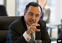 Nabil Fahmy, attending an International Advisory Board meeting of the James Martin Center for Nonproliferation Studies, Monterey Institute for International Studies