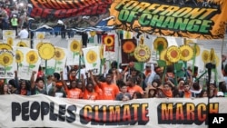 300.000 người tham gia cuộc tuần hành chống biến đổi khí hậu tại New York.