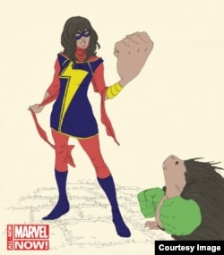 Ms. Marvel is the first Muslim superhero to have her own dedicated series. (Marvel)