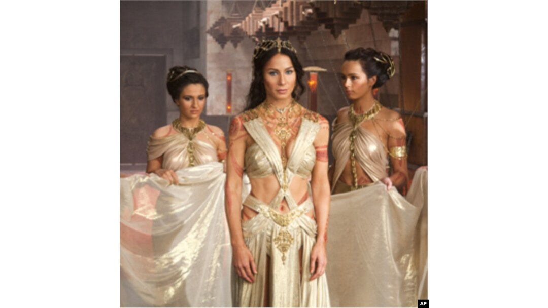 Lynn Collins portrays Dejah Thoris in "John Carter."