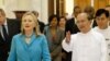 Hillary Clinton apelou à libertação dos presos políticos birmaneses