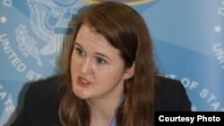 United States Embassy Political Officer Krista Fisher.