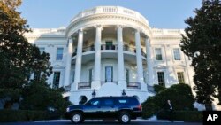 FILE - The White House in Washington, Nov. 8, 2016.