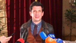 Alban Ukaj, glumac u filmu Quo vadis Aida