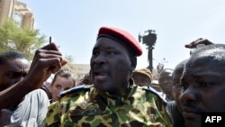 Le lieutenant-colonel Yacouba Issaac Zida, Ouagadougou, 31 octobre 2014