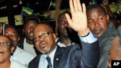 André Mba Obame, l'un des leaders de l'opposition gabonaise