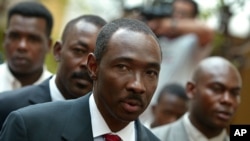 FILE - Evans Paul, former Port-au-Prince mayor.