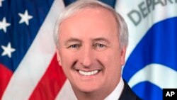 FILE - In this image provided by the Department of Transportation, deputy transportation secretary Jeffrey Rosen is shown in his official portrait in Washington. President Donald Trump has nominated Rosen to be the next deputy attorney general.