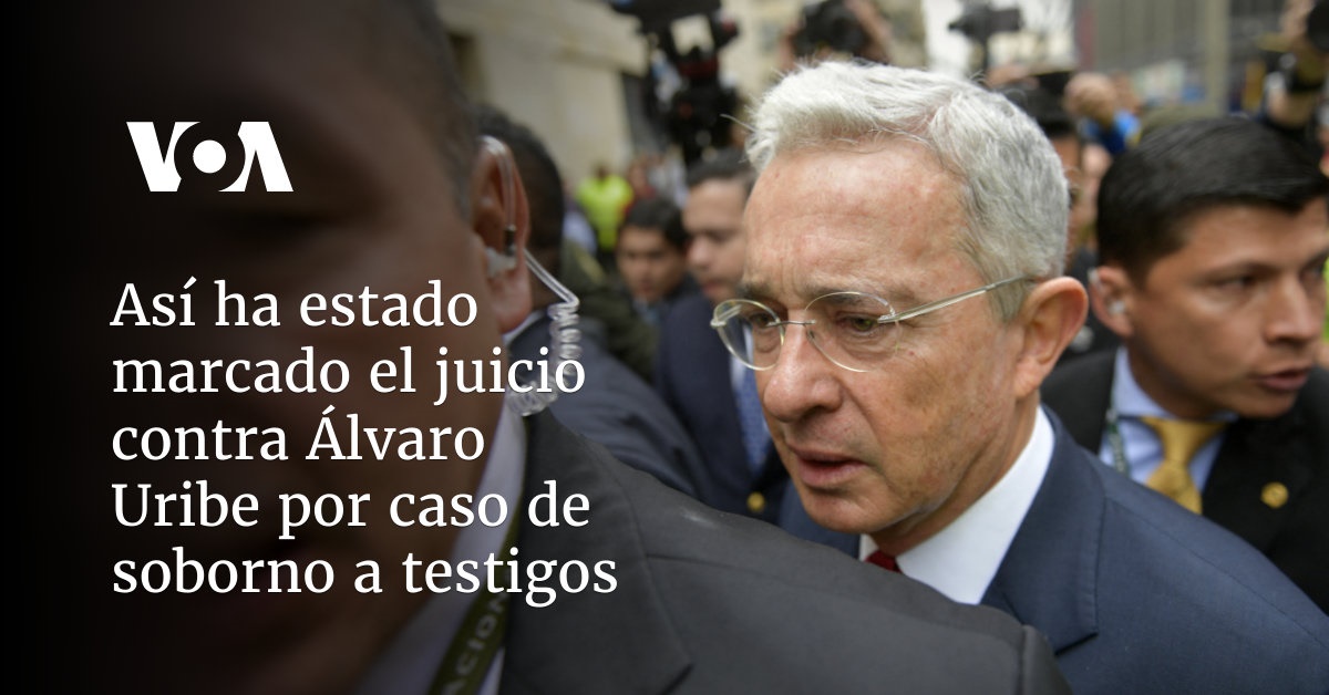 Así Avanza Juicio Contra Expresidente Álvaro Uribe Por Caso De Soborno