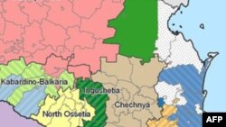 Этническая карта Северного Кавказа