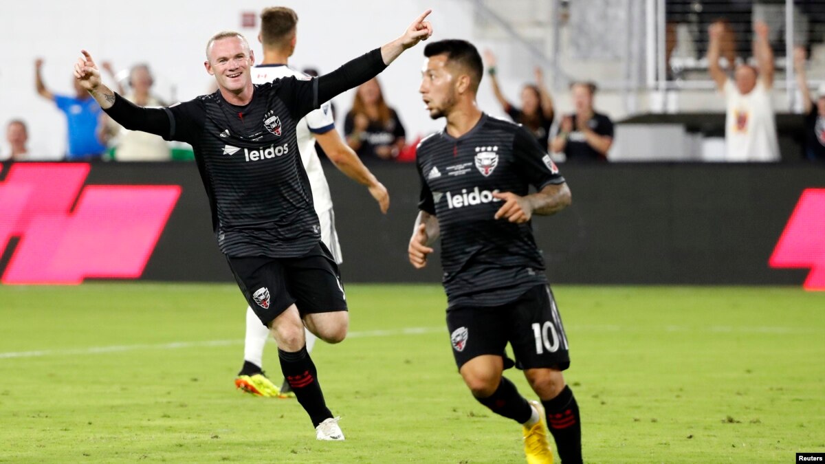 Wayne Rooney Mulai Debut Liga Sepakbola AS Bersama Tim DC United