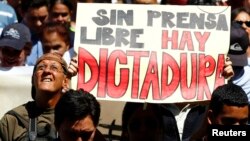 Suman los reclamos por el respeto a la libertad de prensa en Venezuela.