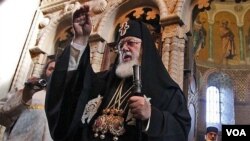 глава Грузинской православной церкви Католикос-Патриарх Илия Второй 