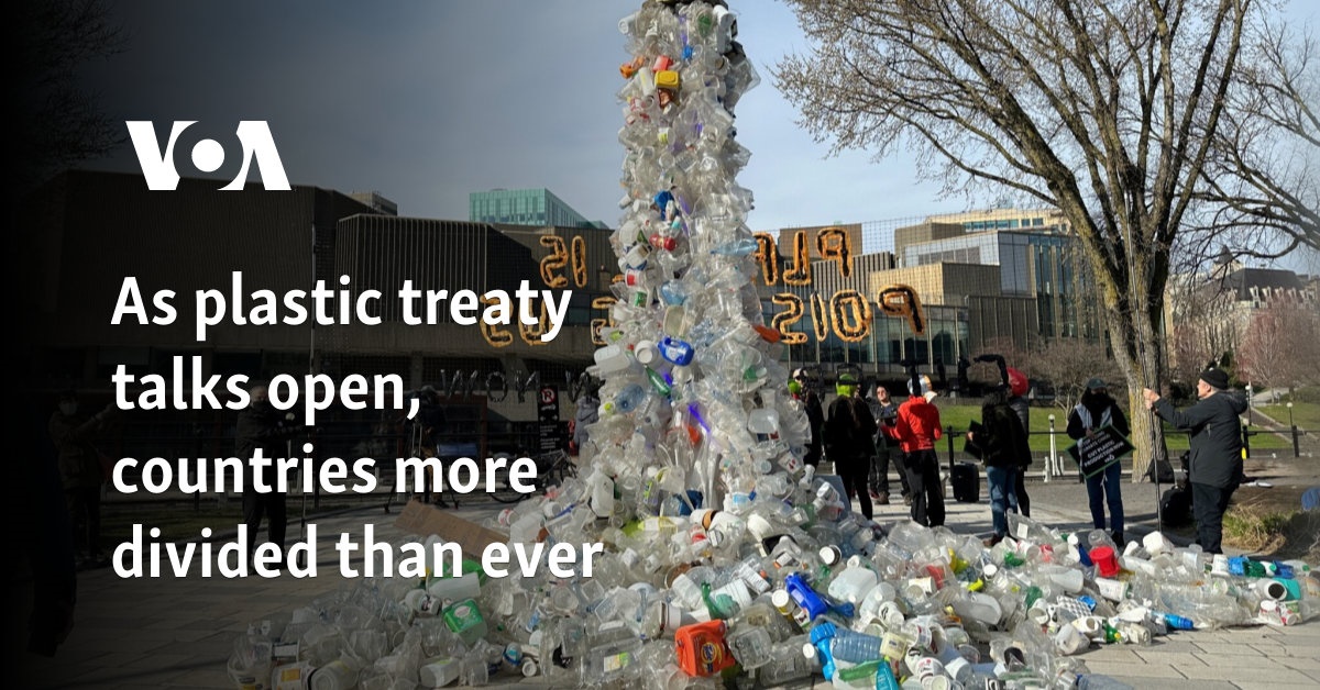 As plastic treaty talks open, countries more divided than ever
