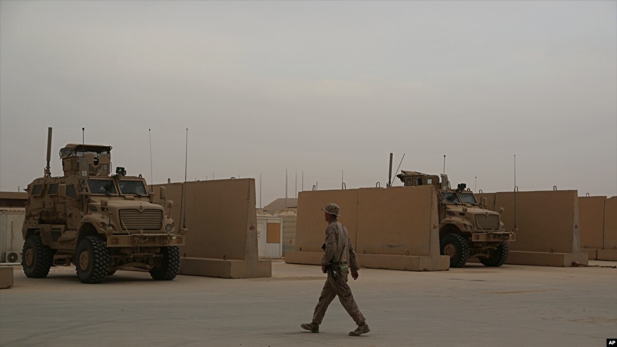 عراق تمهیدات امنیتی را در اطراف یک پایگاه نظامی محل استقرار