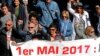 Macron et Le Pen face aux manifestations du 1er mai en France
