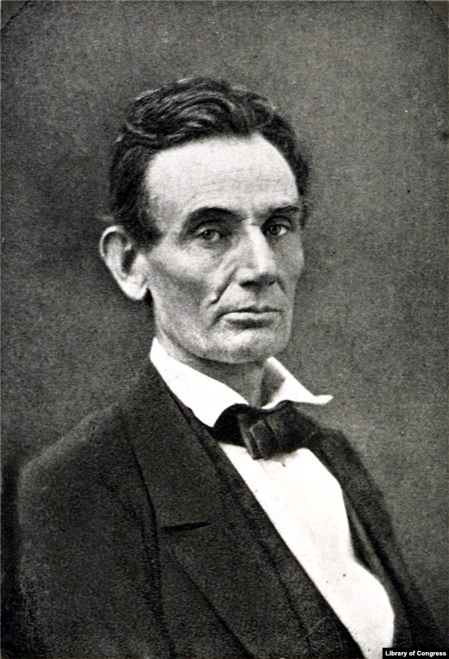 Abraham Lincoln in 1860