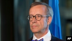 Экс-президент Эстонии Тоомас Хендрик Ильвес (архивное фото)