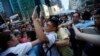 Hong Kong Protesters, Pro-China Residents Scuffle