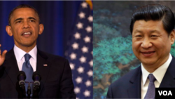 Tổng thống Mỹ Barack Obama và Chủ tịch Trung Quốc Tập Cận Bình