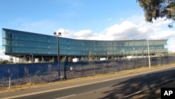 The Australian Security Intelligence Organization's new headquarters is nearing completion in Canberra, Australia, May 28, 2013. 