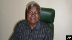 Chan Reec Madut, chief justice of the South Sudan Supreme Court, in his office in Juba.