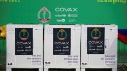 In this file photo, Containers of Oxford/AstraZeneca vaccines are pictured during a handover ceremony as the country receives its coronavirus disease (COVID-19) vaccines under COVAX scheme at the Phnom Penh International Airport, Cambodia, March 2, 2021. REUTERS