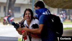 Desde que comenzaron las protestas en Venezuela en febrero, se han registrado 181 agresiones contra periodistas (Foto: La Patilla).