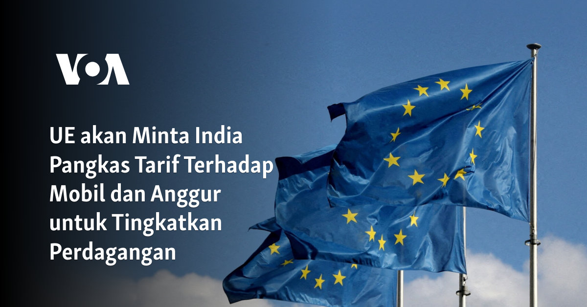 UE akan Minta India Pangkas Tarif Terhadap Mobil dan Anggur untuk Tingkatkan Perdagangan