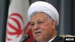 اکبر هاشمی رفسنجانی رئیس مجمع تشخیص مصلحت نظام