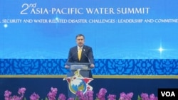 პრეზიდენტი წყლის რესურსების უსაფრთხოების აზია-წყნარი ოკეანის სამიტზე ტაილანდში