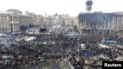 ယူကရိန်းနိုင်ငံ Kiev မြို့တော် ဆန္ဒပြပွဲ လူသေဆုံးမှု တိုးလာ။ (ဖေဖော်ဝါရီ ၁၉၊ ၂၀၁၄)